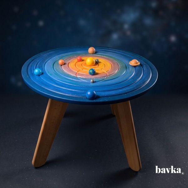 Montessori Solar System Table 212