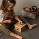 Montessori Imbucare Object Permanence Coin Box