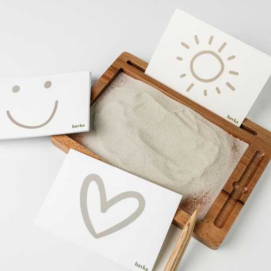 Montessori At Home - Correcting Letter Formation With Sandpaper Letters